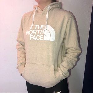 North face hooded sweatshirt